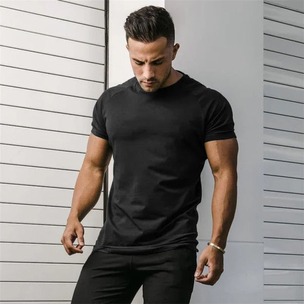 Plain Cotton Breathable Short Sleeve Shirts
