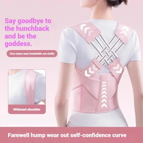 Adjustable Back Posture Corrector Shoulder Brace