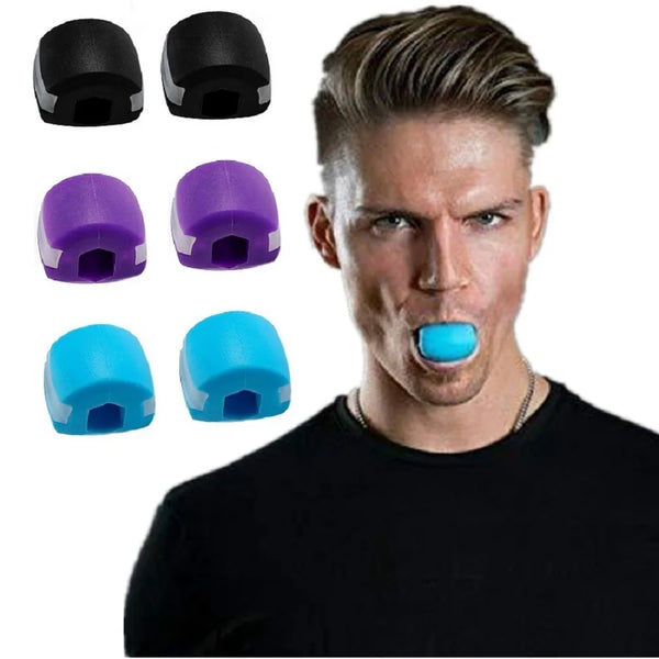 Silica Gel Face Fitness Ball Jawline Simulator